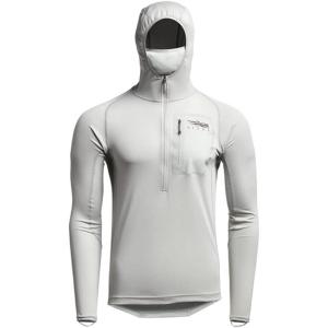 SITKA Core Lightweight Hoodie – Lightweight Quick Dry Hunting Mens Sweatshirt(Aluminum)