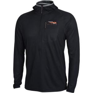SITKA Core Lightweight Hoodie – Lightweight Quick Dry Hunting Mens Sweatshirt(Sitka Black)