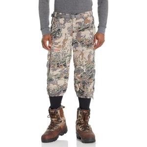 SITKA Gear Men’s Kelvin Lite Down 3/4 Camo Insulated Warm Packable Hunting Pants(Optifade Open Country)