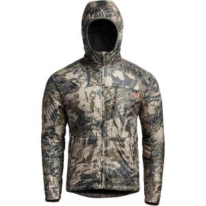 SITKA Kelvin Aerolite Hooded Jacket – Insulated Hunting Mens Jacket(Optifade Open Country)
