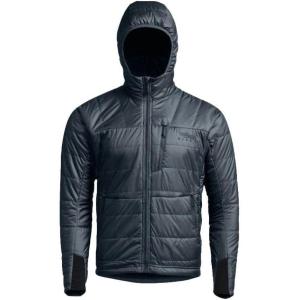 SITKA Kelvin Aerolite Hooded Jacket – Insulated Hunting Mens Jacket(Storm)