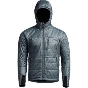SITKA Kelvin Aerolite Hooded Jacket – Insulated Hunting Mens Jacket(Thunder)