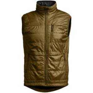 SITKA Kelvin Aerolite Vest – Lightweight Insulated Hunting Vest for Men(Lizard)