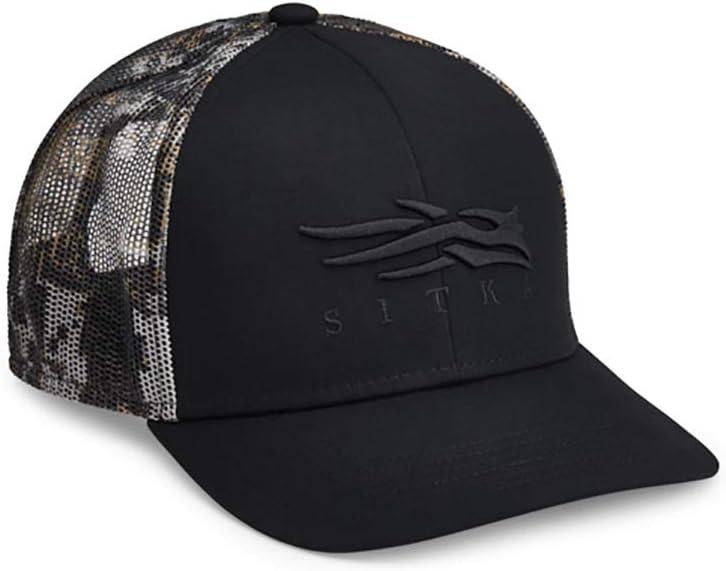 image:imageSITKA Mid Pro Trucker Hat Adjustable Outdoor Snap Back Hat for MenSitka BlackElevated Ii