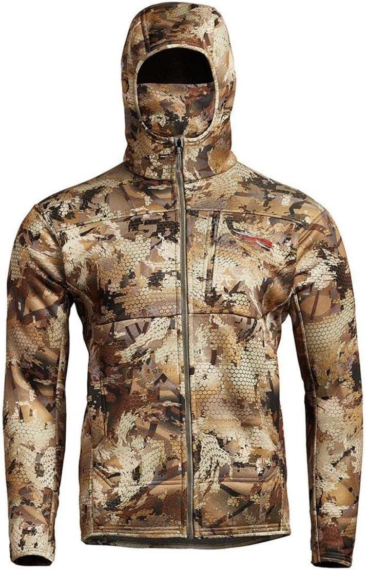 image:imageSITKA Traverse Hoodie Breathable Heavyweight Fleece Mens SweatshirtWaterfowl Marsh