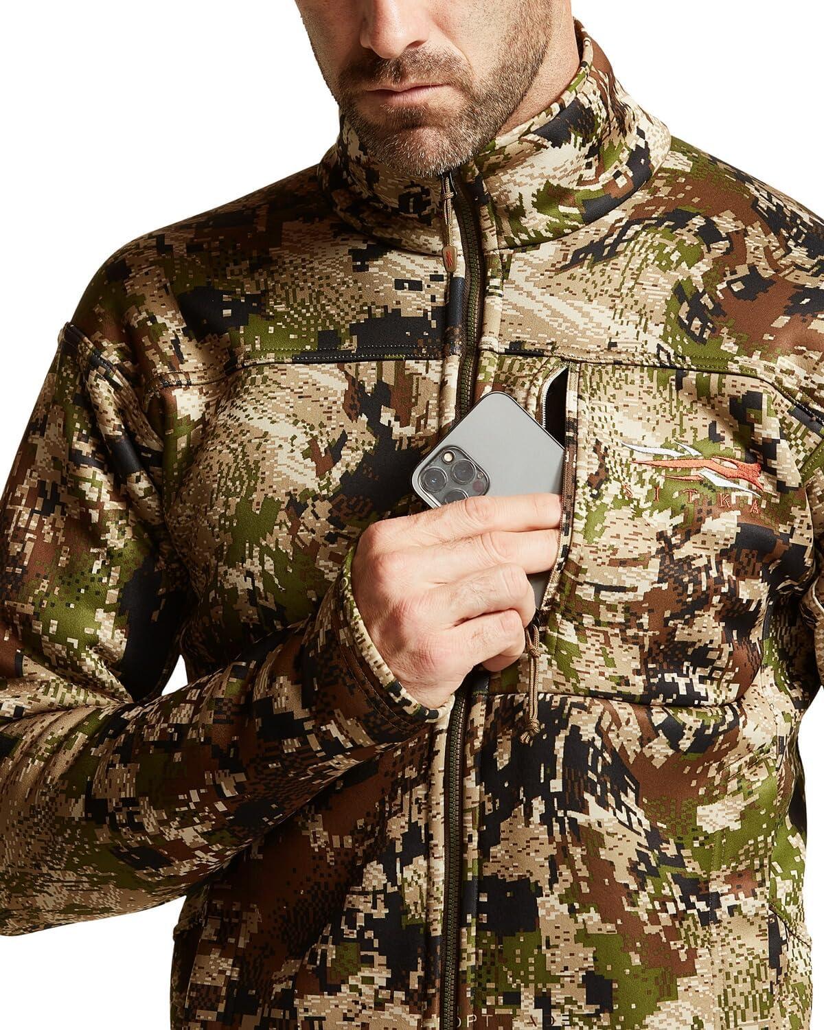 image:imageSITKA Traverse Jacket Heavyweight Breathable Fleece Hunting Mens JacketOptifade Subalpine