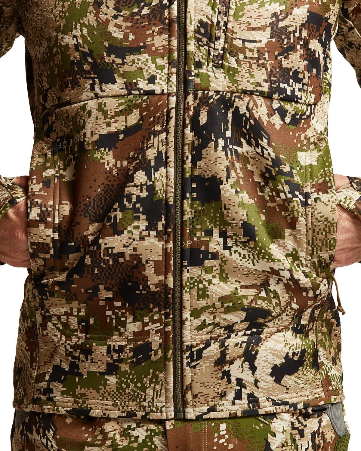 image:imageSITKA Traverse Jacket Heavyweight Breathable Fleece Hunting Mens JacketOptifade Subalpine