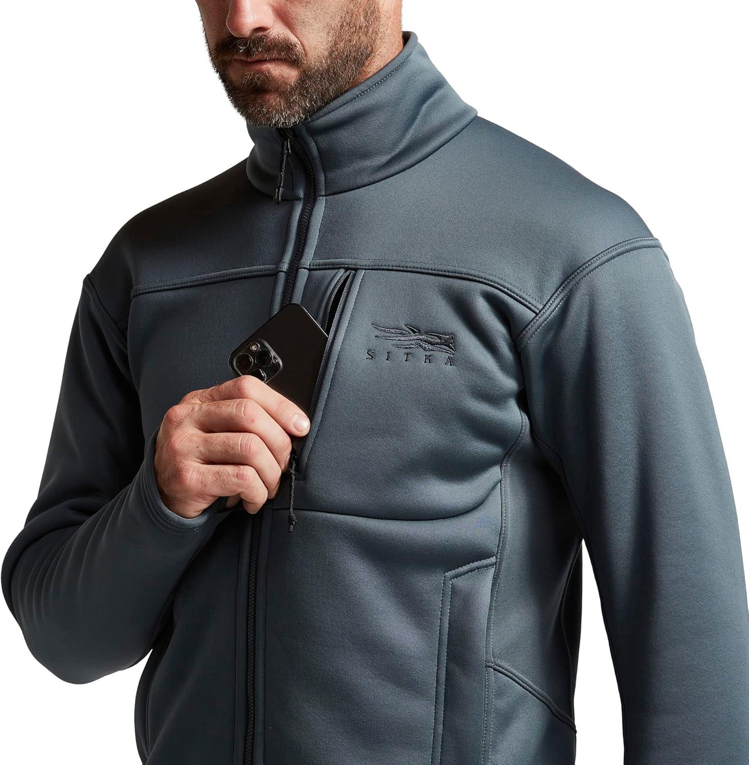 image:imageSITKA Traverse Jacket Heavyweight Breathable Fleece Hunting Mens JacketStorm
