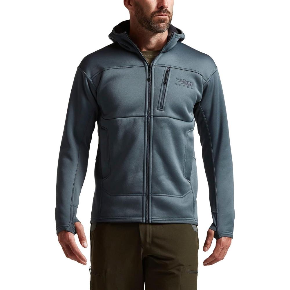 image:imageSITKA Traverse Hoodie Breathable Heavyweight Fleece Mens SweatshirtStorm