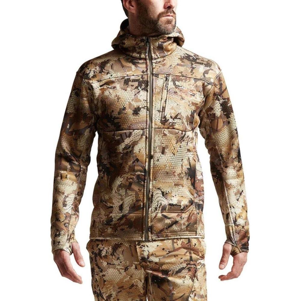 image:imageSITKA Traverse Hoodie Breathable Heavyweight Fleece Mens SweatshirtWaterfowl Marsh