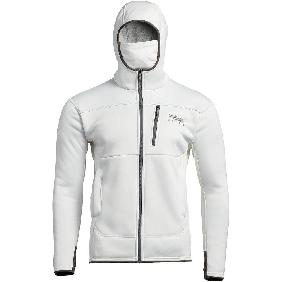 image:imageSITKA Traverse Hoodie  Breathable Heavyweight Fleece Mens SweatshirtWhite