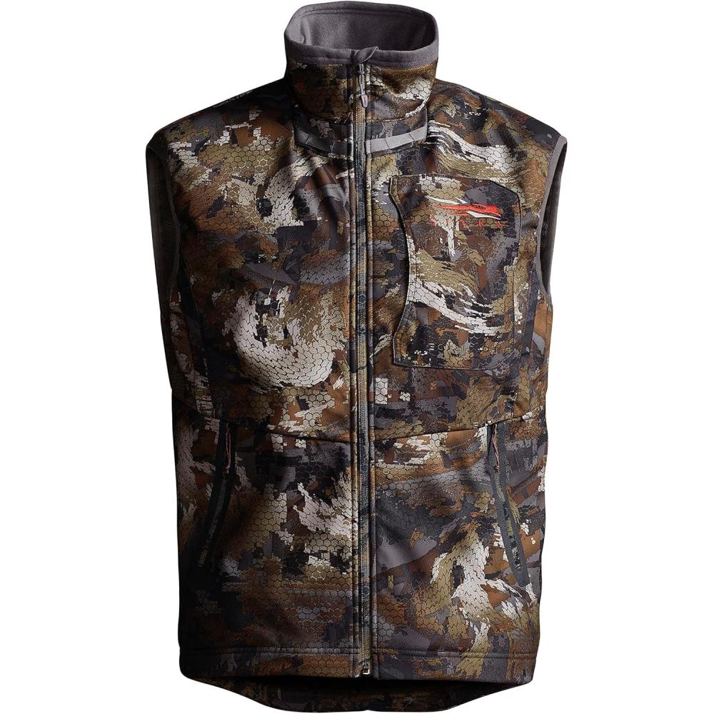 image:imageSitka Mens Hunting WaterRepellent Camo Gear Dakota VestTimber