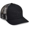 SITKA Mid Pro Trucker Hat – Adjustable Outdoor Snap Back Hat for Men(Sitka Black/Elevated Ii)