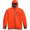 SITKA Traverse Hoodie – Breathable Heavyweight Fleece Mens Sweatshirt(Blaze Orange)