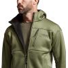 SITKA Traverse Hoodie – Breathable Heavyweight Fleece Mens Sweatshirt(Dusty Olive)