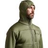 SITKA Traverse Hoodie – Breathable Heavyweight Fleece Mens Sweatshirt(Dusty Olive)