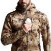 SITKA Traverse Hoodie – Breathable Heavyweight Fleece Mens Sweatshirt(Waterfowl Marsh)