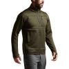 SITKA Traverse Jacket – Heavyweight Breathable Fleece Hunting Mens Jacket(Deep Lichen)
