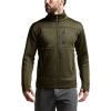SITKA Traverse Jacket – Heavyweight Breathable Fleece Hunting Mens Jacket(Deep Lichen)