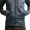 SITKA Traverse Jacket – Heavyweight Breathable Fleece Hunting Mens Jacket(Storm)