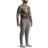 Sitka Gear Men’s Gradient Cold Weather Water Repellent Insulated Non-Compressible Ultra-Thick Fleece Hunting Bib(Timber)