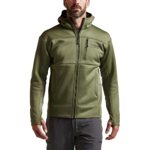 SITKA Traverse Hoodie – Breathable Heavyweight Fleece Mens Sweatshirt(Dusty Olive)