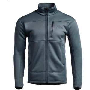 SITKA Traverse Jacket – Heavyweight Breathable Fleece Hunting Mens Jacket(Storm)