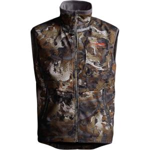 Sitka Men’s Hunting Water-Repellent Camo Gear Dakota Vest(Timber)