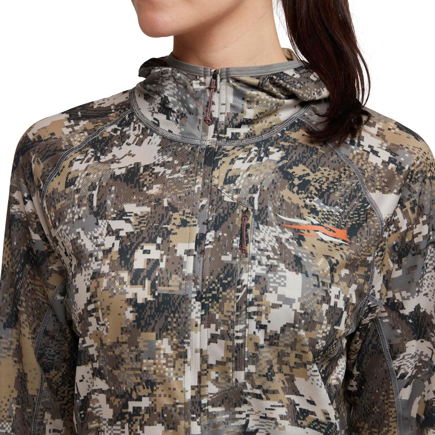 image:imageSITKA Gear Womens Core Lightweight Baselayer HoodyOptifade Elevated Ii