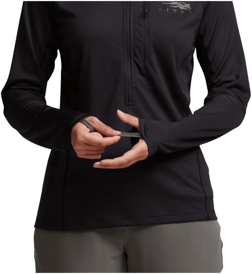 image:imageSITKA Gear Womens Core Lightweight Baselayer HoodySitka Black