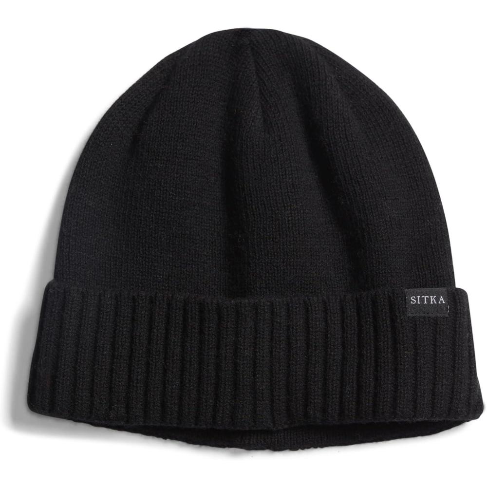 image:imageSITKA Gear Everyday Cuffed Knit Beanie One Size Fits AllBlack