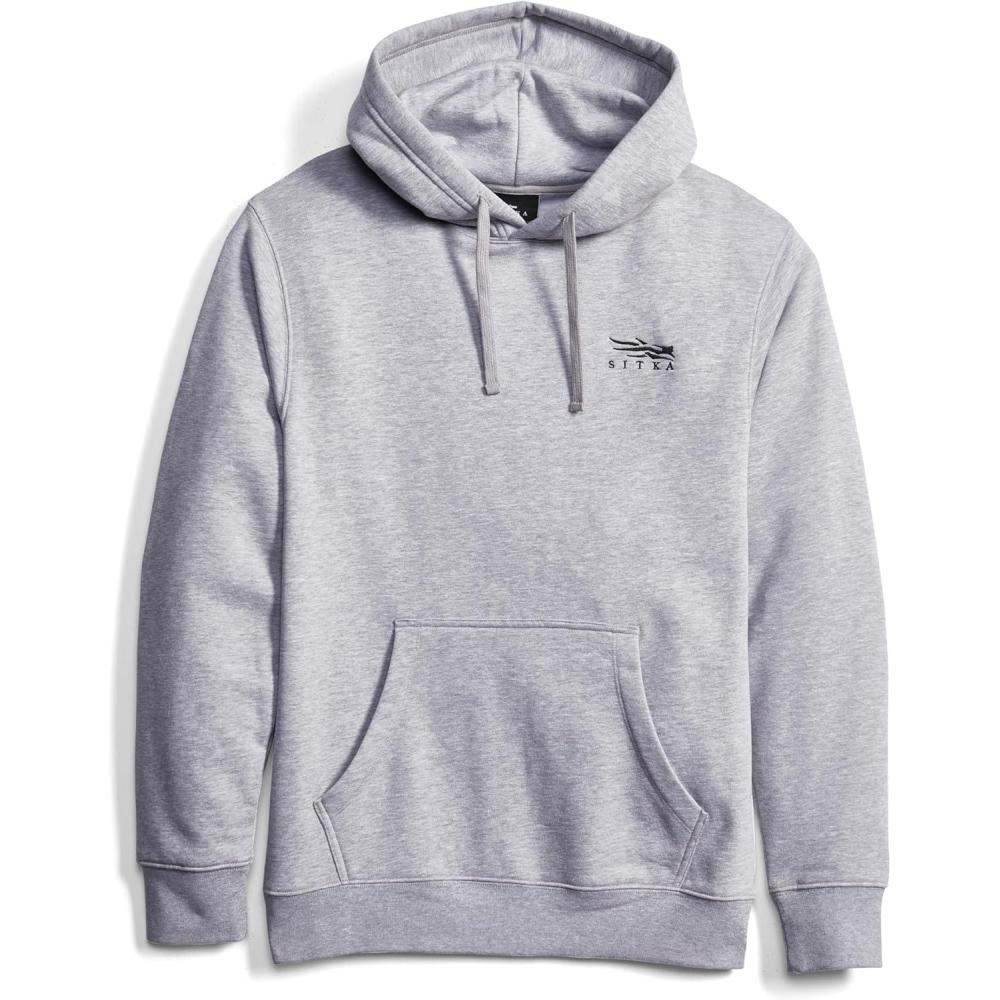 image:imageSITKA Icon Classic Pullover Hoodie Everday Mens SweatshirtHeather Grey
