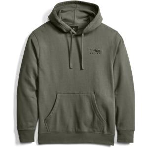 SITKA Icon Classic Pullover Hoodie – Everday Mens Sweatshirt(Hemlock Green)