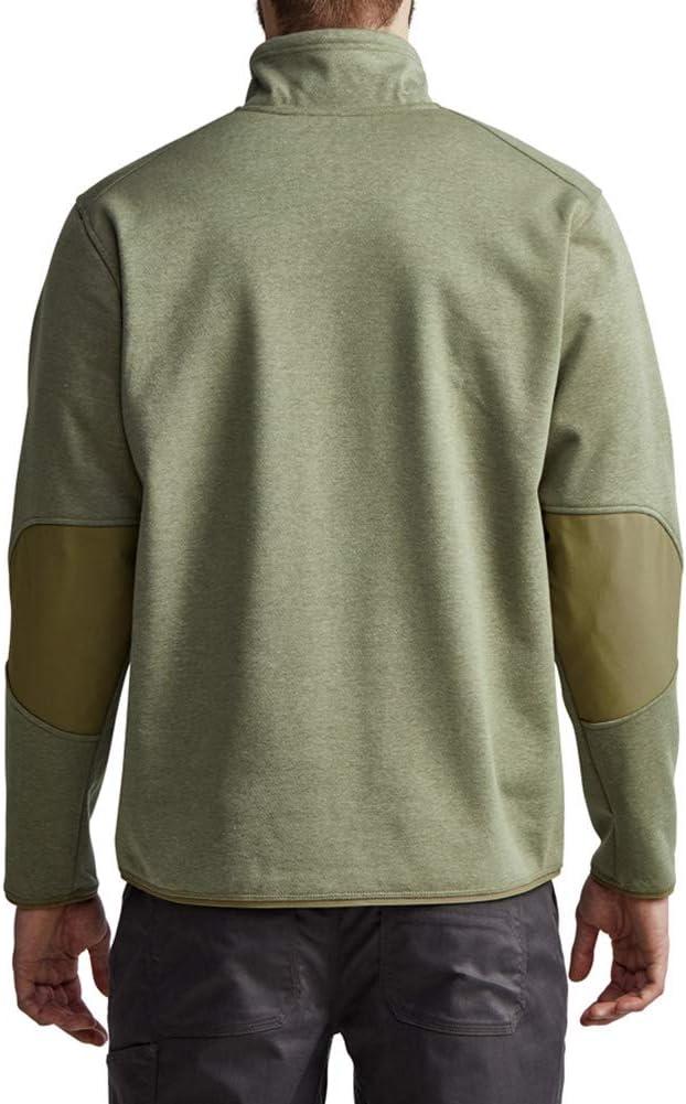 image:imageSITKA Mens Front Range Standup Collar Snap Fleece JacketSagebrush