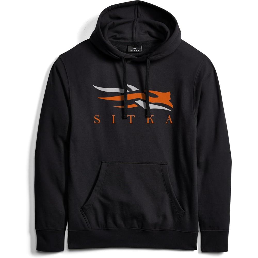 image:imageSITKA Icon Pullover Hoodie Everyday Mens SweatshirtBlack Orange