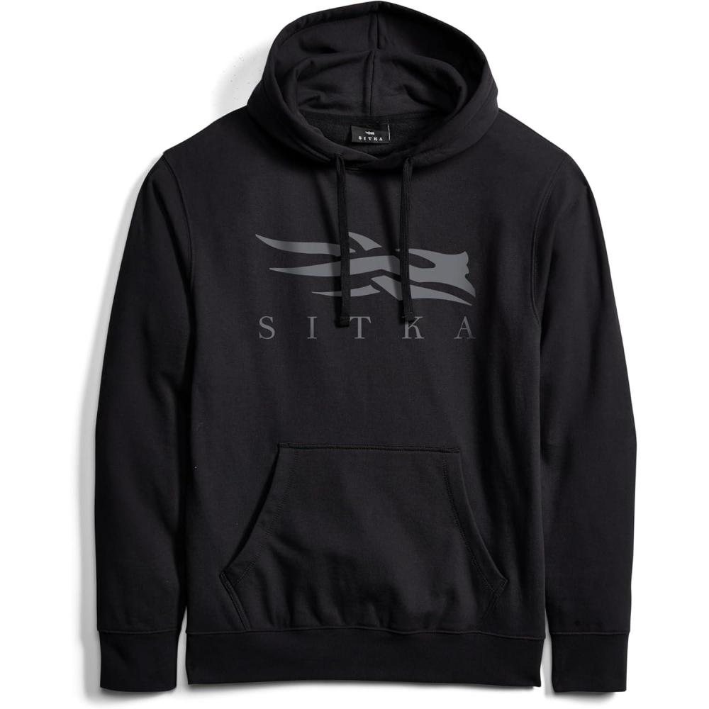 image:imageSITKA Icon Pullover Hoodie  Everyday Mens SweatshirtBlackCharcoal