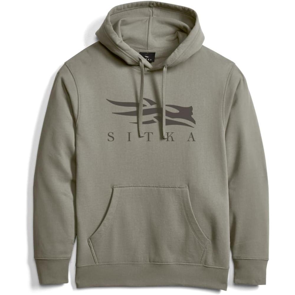 image:imageSITKA Icon Pullover Hoodie  Everyday Mens SweatshirtOak Heather