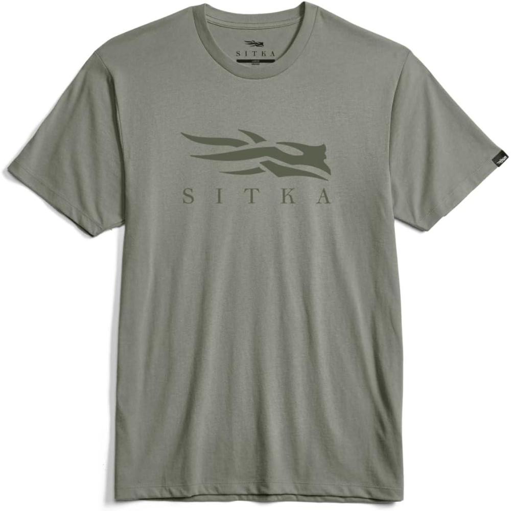 image:imageSITKA Icon Tee Everyday Logo Wear for MenHerb Green
