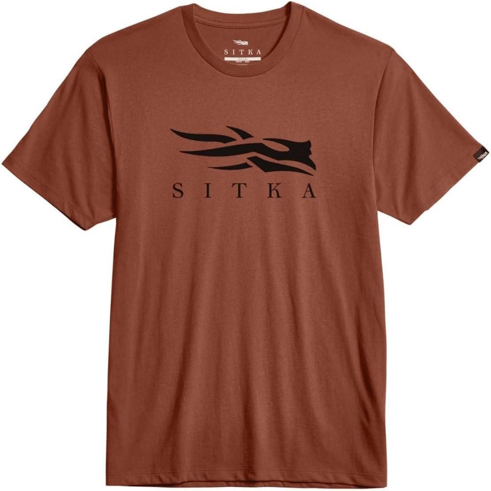 image:imageSITKA Icon Tee  Everyday Logo Wear for MenRed Sumac