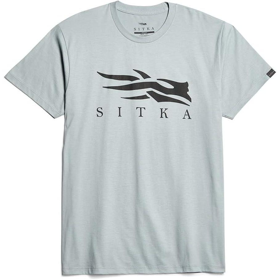 image:imageSitka Gear Mens Pima Cotton Short Sleeve Lightweight Everyday Icon Tee ShirtDusk Blue