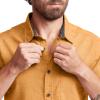 SITKA Gear Men’s Everyday Ambary Short Sleeve Button Down Shirt(Ember Heather)