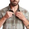 SITKA Gear Men’s Everyday Ambary Short Sleeve Button Down Shirt(Olive Green Ambary Plaid)