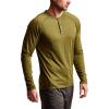 SITKA Gear Men’s Hanger Work Henley Long Sleeved Shirt(Covert)