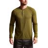 SITKA Gear Men’s Hanger Work Henley Long Sleeved Shirt(Covert)