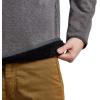 SITKA Mens Front Range Stand-up Collar Snap Fleece Jacket(Lead)