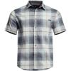 SITKA Gear Men’s Everyday Ambary Short Sleeve Button Down Shirt(Blue Haze Ambary Plaid)