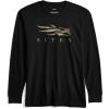 SITKA Gear Men’s Icon Optifade Long Sleeve Tee(Black Waterfowl)