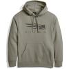 SITKA Icon Pullover Hoodie – Everyday Mens Sweatshirt(Oak Heather)