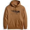 SITKA Icon Pullover Hoodie – Everyday Mens Sweatshirt(Ochre)
