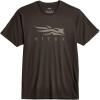SITKA Icon Tee – Everyday Logo Wear for Men(Earth)